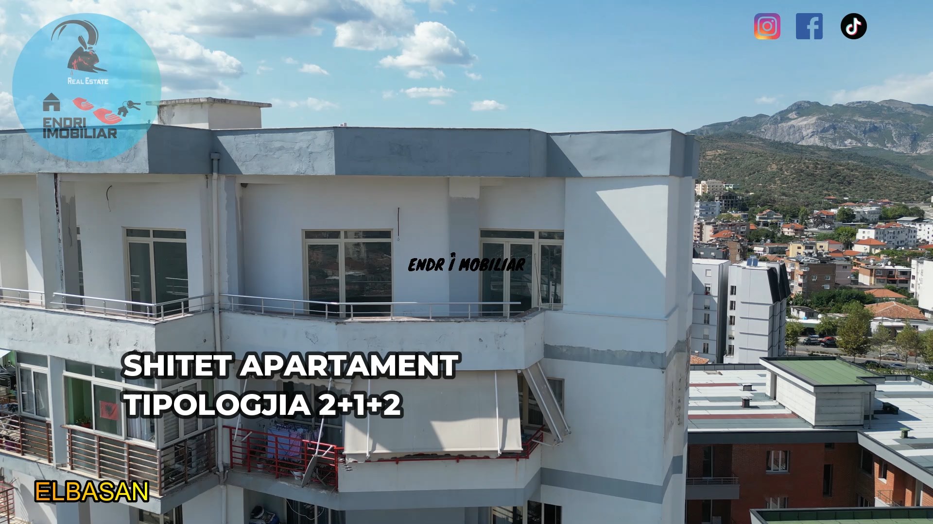 SHITET APARTAMENT 2+1+2 pallat i ri